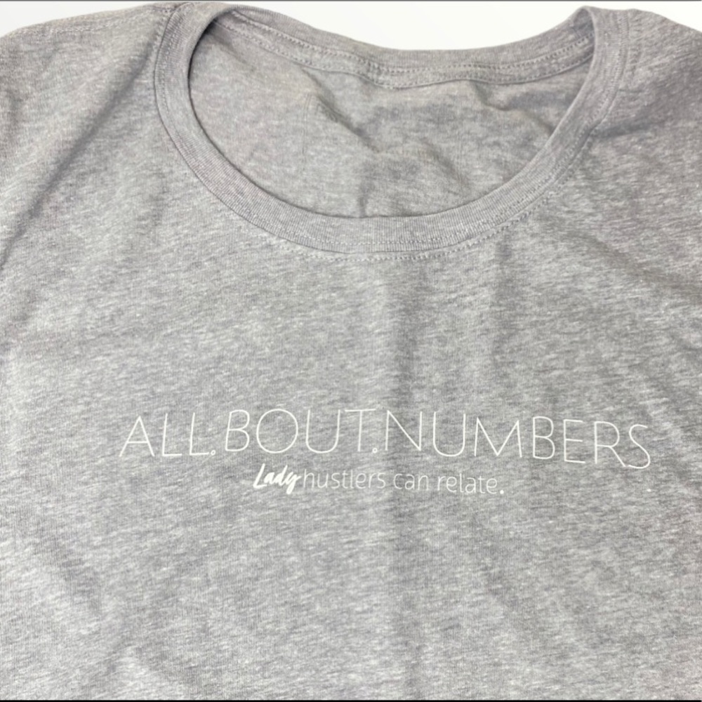 AllBoutNumbers Lady Tee